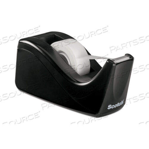 OEM#: C60BKVALUE DESKTOP TAPE DISPENSER, 1 CORE, TWO-TONE BLACK by 3M Consumer