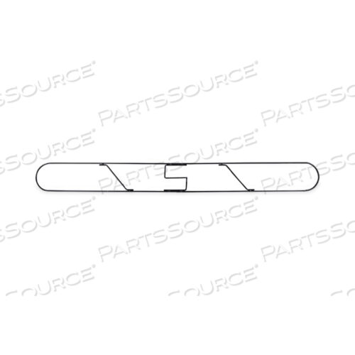 OEM#: BWK1448CLIP-ON DUST MOP FRAME, 48W X 5D, ZINC PLATED by Boardwalk