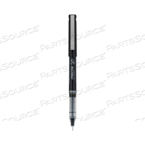 OEM#: 35346PRECISE V7 ROLLER BALL PEN, STICK, FINE 0.7 MM, BLACK INK, BLACK BARREL, DOZEN by Pilot