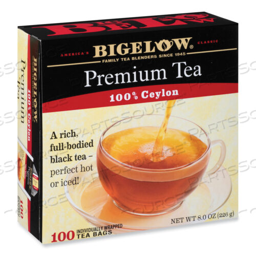 OEM#: 00351SINGLE FLAVOR TEA, PREMIUM CEYLON, 100 BAGS/BOX by Bigelow