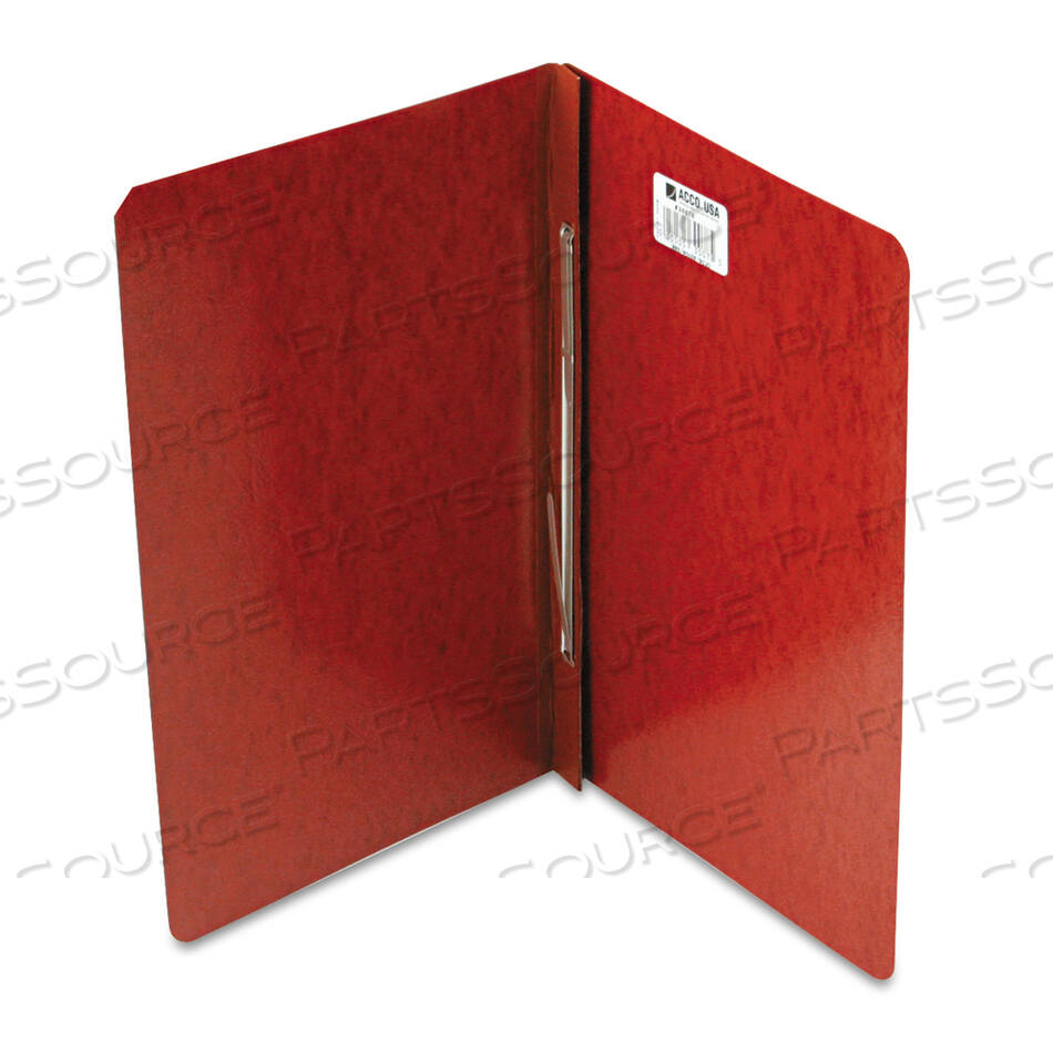 OEM#: 30078PRESSTEX REPORT COVER WITH TYVEK REINFORCED HINGE, SIDE BOUND, TWO-PIECE PRONG FASTENER, 3 CAPACITY, 14 X 8.5, RED/RED by ACCO Brands