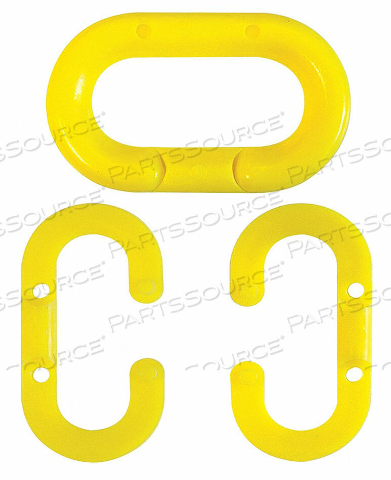 OEM#: 80702-10CHAIN LINK 3 IN. YELLOW ACETAL PK10 by Mr. Chain