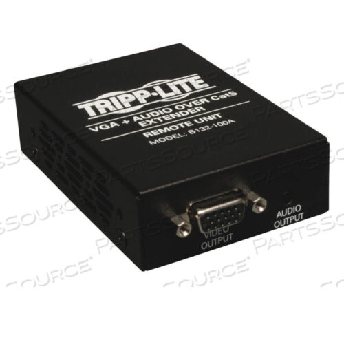OEM#: B132-100AVGA W/ AUDIO OVER CAT5/CAT6 EXTENDER RECEIVER 1920X1440 60HZ TAA by Tripp Lite