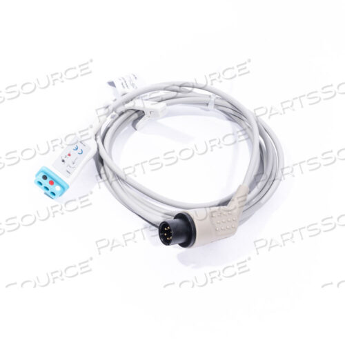 Replaces Criticare Technologies, Inc. CAT 1094/33 LEAD DIN STYLE TRUNK CABLE
