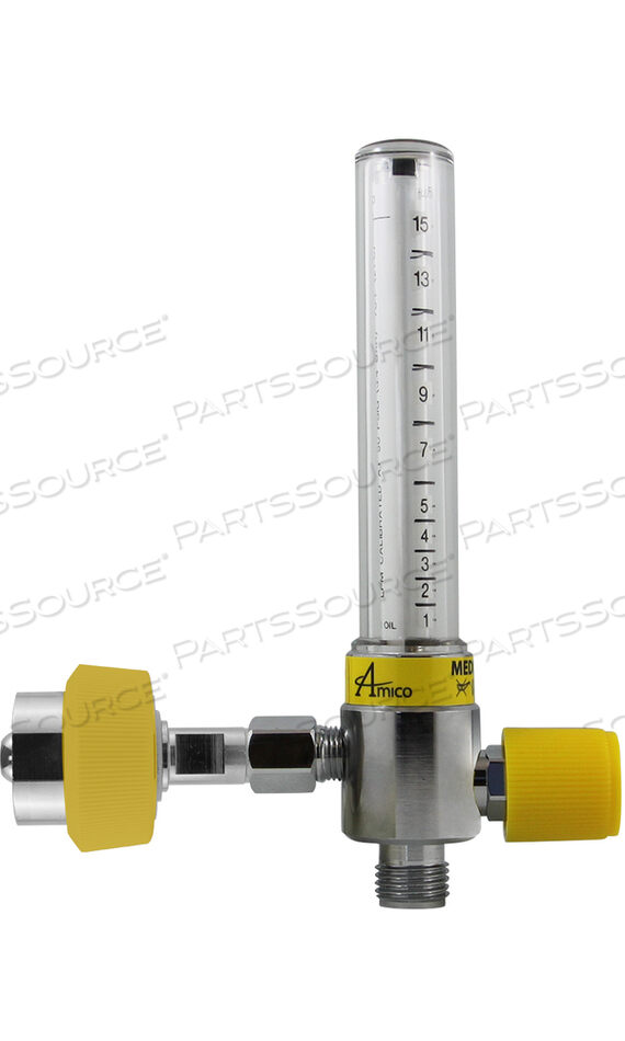 OEM#: FMA-15U-DHFLOWMETER - AIR, 0-15 LPM, USA, DISS HANDTIGHT by Amico Patient Care Corporation