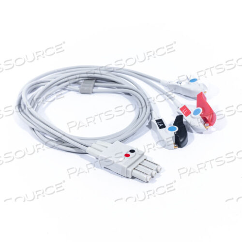 Replaces Advantage Medical Cables, Inc (AMC a LifeSync Company) LW-3090S29/3A3 LEAD GRABBER ECG LEADWIRE SET