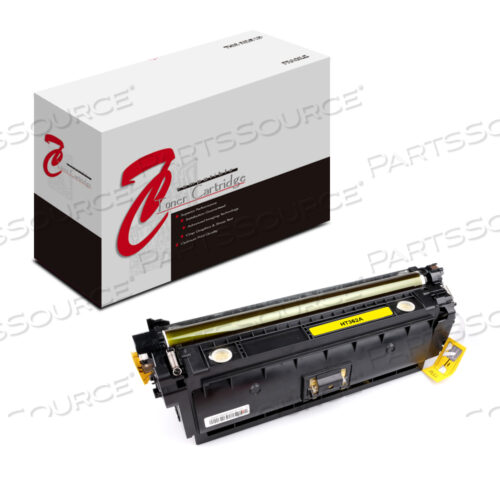 Replaces HP (Hewlett-Packard) CF362ATONER CARTRIDGE, REPLACEMENT FOR HP 508A COLOR LASERJET M552, COLOR LASERJET M553, COLOR LASERJET FLOW MFP M577, COLOR LASERJET MANAGED E55040DW,