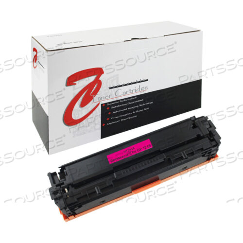 Replaces HP (Hewlett-Packard) CB543ATONER CARTRIDGE, REPLACEMENT FOR HP COLOR LASERJET CM1312 MFP, HP COLOR LASERJET CM1312 NFI MFP, HP COLOR LASERJET CP1210 SERIES, HP COLOR LASERJ