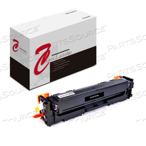 Replaces HP (Hewlett-Packard) CF510ATONER CARTRIDGE, REPLACEMENT FOR HP 204A COLOR LASERJET PRO MFP M180 BLACK (1,100 YIELD)