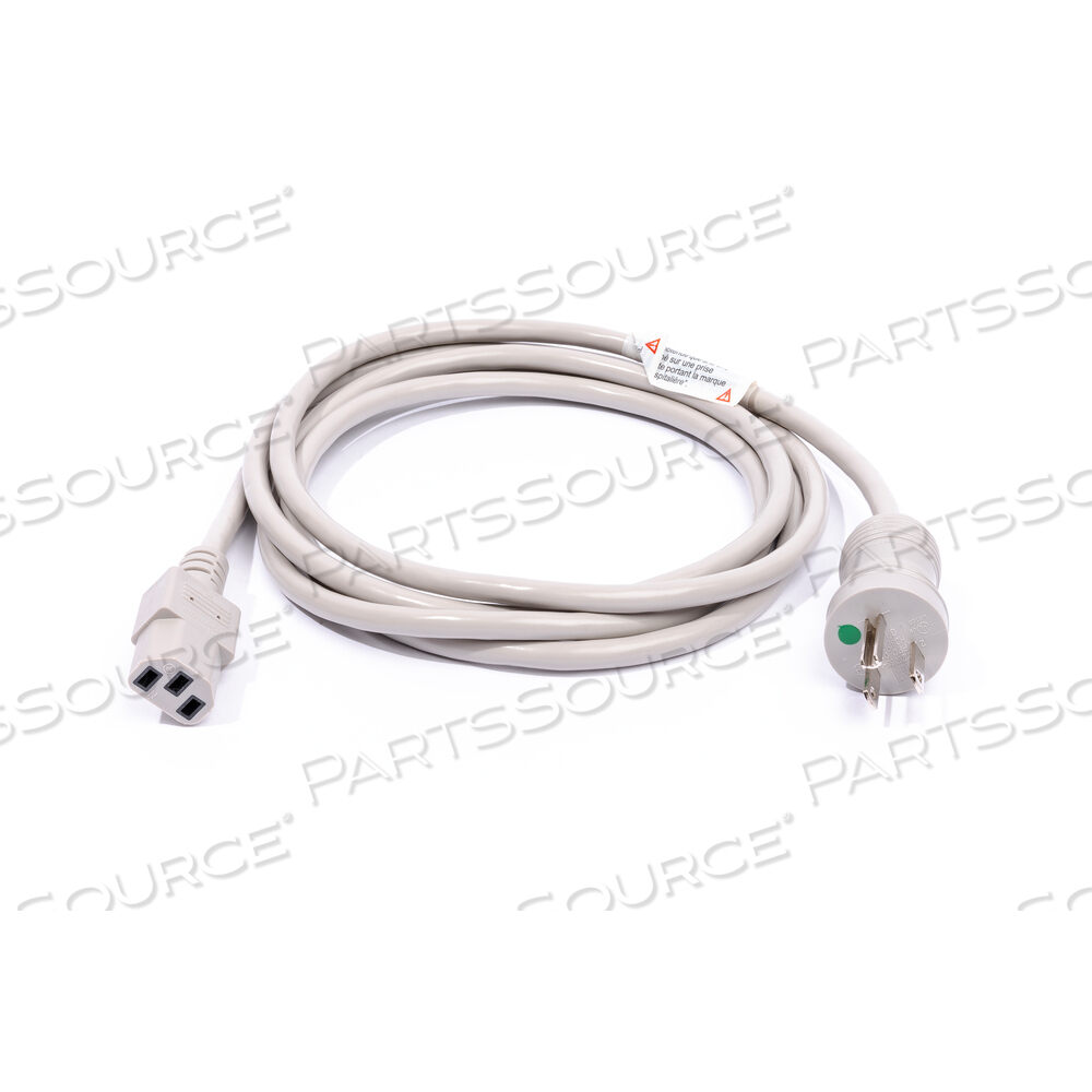 OEM#: MDSDSPOWER3CORDS: BIOCON 700/750 POWER CORD, 3-PRONG by Medline Industries, Inc.