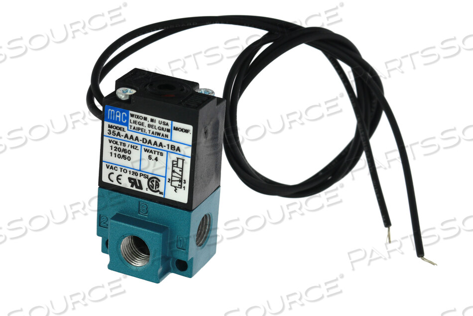 OEM#: MM010032SOLENOID BLEED VALVE MANIFOLD, 110 V by Medivators (Cantel Medical) (now STERIS)