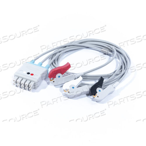 Replaces Advantage Medical Cables, Inc (AMC a LifeSync Company) LW-3410029/3A3 LEAD MULTI PIN ECG CABLE