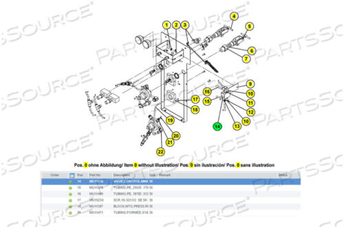 OEM#: MU114185-WAY MINI CONTROL VALVE by Draeger Inc.