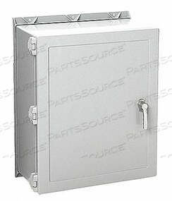 OEM#: A24H2408GQRLPENCLOSURE, WALL MOUNT, NONMETALLIC, HXWXD: 24 X 24 X 8 IN. by Hoffman