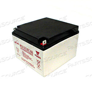 Replaces Draeger Inc. MU0559812 VOLT 26.0AH SLA-BOLT BATTERY