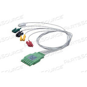 OEM#: MP034245 LEAD 2.2FT ECG CABLE by Draeger Inc.