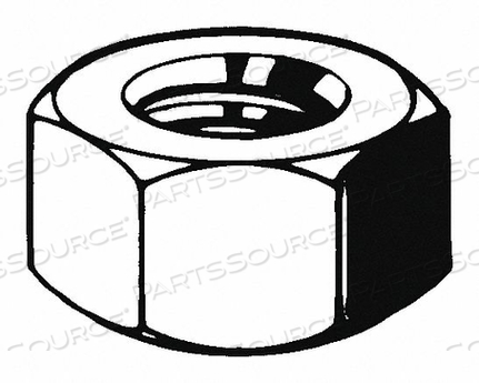 STRUCTURAL NUT STEEL M16-2.00 PK300