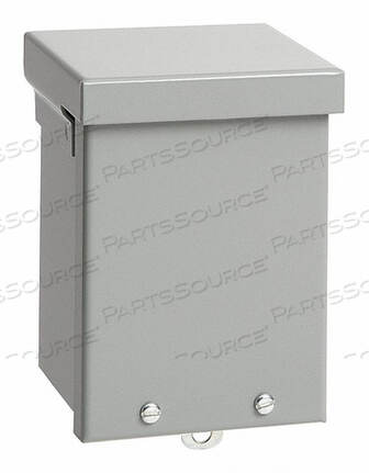 OEM#: A24R2412BOX/ENCLOSURE, STEEL, NEMA 3R, DRIP SHIELD, KOS, HXWXD: 24 X 24 X 12 IN. by Hoffman