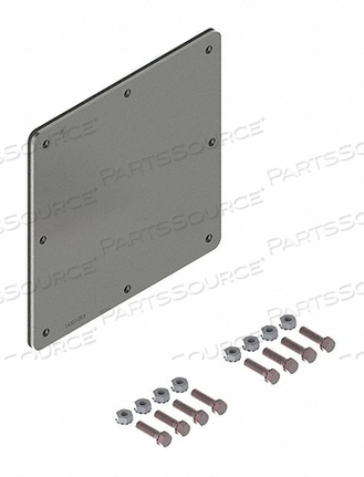 OEM#: F66WPSSCLOSURE PLATE, 6.00X6.00, SS by Hoffman