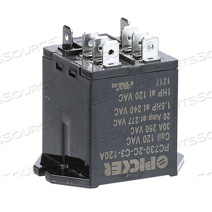 Replaces Hobart Corporation 00-843947RELAY, DPDT, 120V