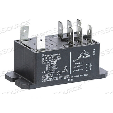 Replaces Hobart Corporation 00-087714-046-1RELAY, 2-POLE, 30A