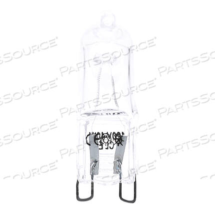 Replaces Hobart Corporation 01-1000V7-00054BULB, HALOGEN, 40W 120V, G9