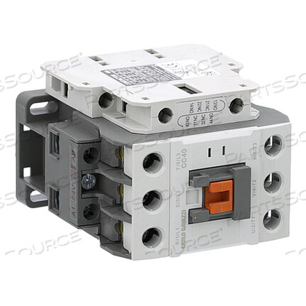 Replaces Blodgett 38081CONTACTOR, 3-POLE, 24V 40A