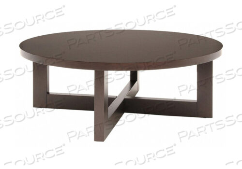 COFFEE TABLE ROUND 37 DIA. MOCHA WALNUT