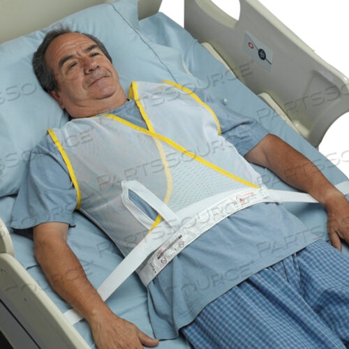 CRISIS-CROSS VEST W/TIES, BREEZELINE MESH, SMALL