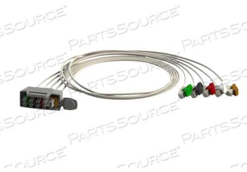 Replaces Philips Healthcare NLPH5251-T5 LEAD GRABBER AAMI LEADWIRE