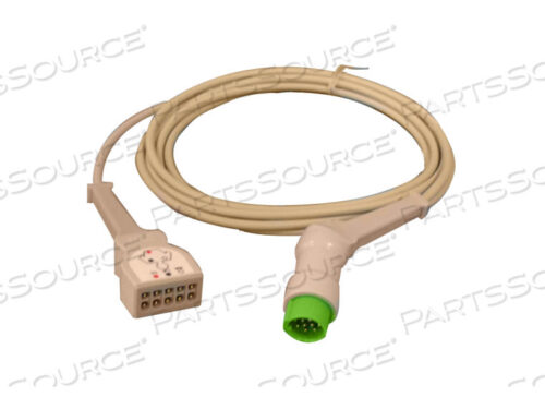 Replaces Advantage Medical Cables, Inc (AMC a LifeSync Company) CB-5130223 LEAD 12 PIN ECG TRUNK CABLE