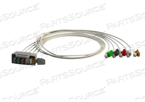 Replaces Advantage Medical Cables, Inc (AMC a LifeSync Company) LW-3300029/5AT5 LEAD GRABBER AAMI LEADWIRE