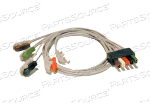 Replaces Advantage Medical Cables, Inc (AMC a LifeSync Company) LW-3700024/5DS5 LEAD ECG PINCH LEAD WIRES - 40