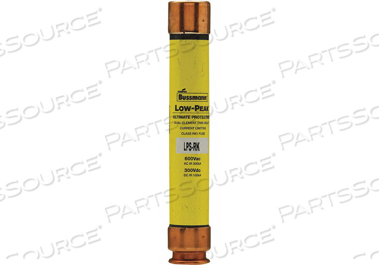 OEM#: LPS-RK-4-1/2SPFUSE, TIME DELAY, CLASS RK1, 600VAC, 4-1/2A by Cooper Bussmann