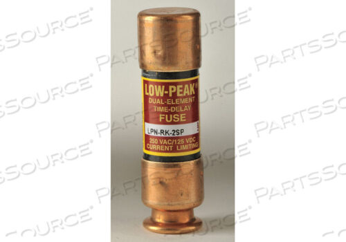OEM#: LPN-RK-2SPFUSE, TIME DELAY, CLASS RK1, 250VAC, 2A by Cooper Bussmann