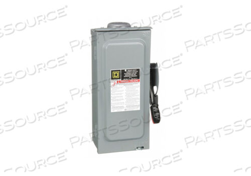 SAFETY SWITCH 240VAC 3PST 60 AMPS AC