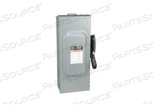 SAFETY SWITCH 240VAC 3PST 100 AMPS AC