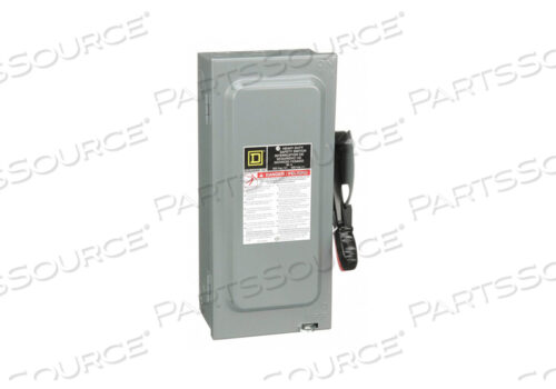 SAFETY SWITCH 240VAC/250VDC 3PST 30A