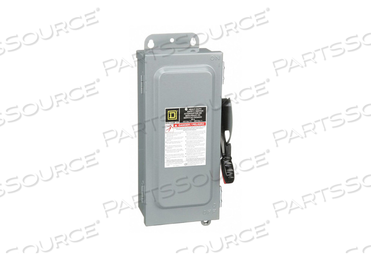 SAFETY SWITCH 600VAC 3PST 30 AMPS AC