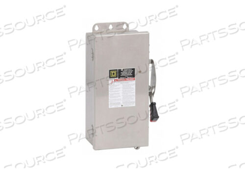 SAFETY SWITCH 600VAC 3PST 30 AMPS AC