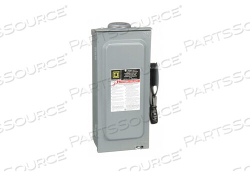 SAFETY SWITCH 600VAC 3PST 30 AMPS AC