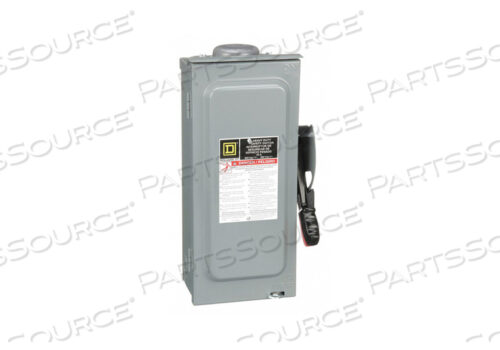 SAFETY SWITCH 600VAC 3PST 60 AMPS AC