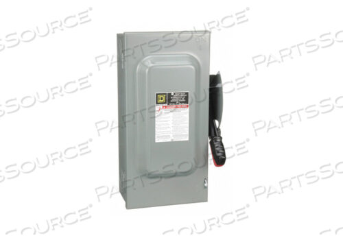 SAFETY SWITCH 600VAC 3PST 60 AMPS AC