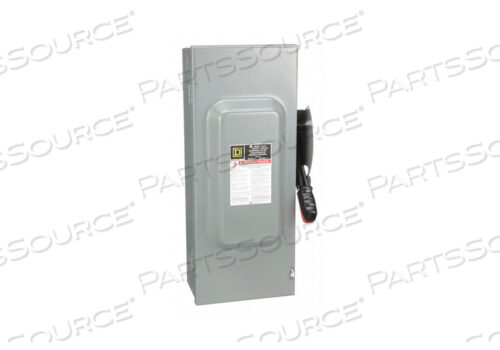 SAFETY SWITCH 600VAC 3PST 100 AMPS AC