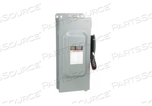 SAFETY SWITCH 600VAC 3PST 100 AMPS AC