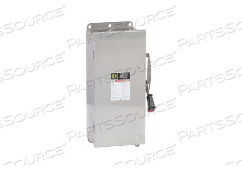 SAFETY SWITCH 600VAC 3PST 100 AMPS AC