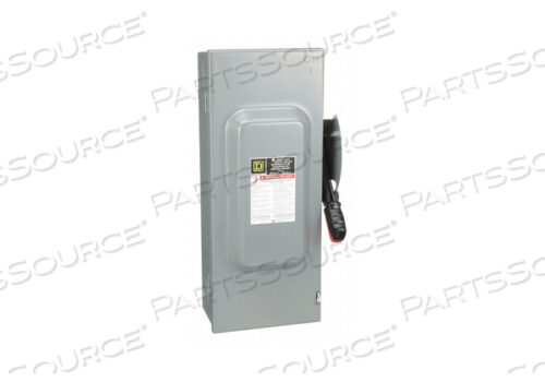 SAFETY SWITCH 600VAC 3PST 100 AMPS AC