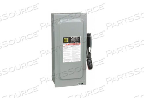 SAFETY SWITCH 600VAC 3PST 30 AMPS AC