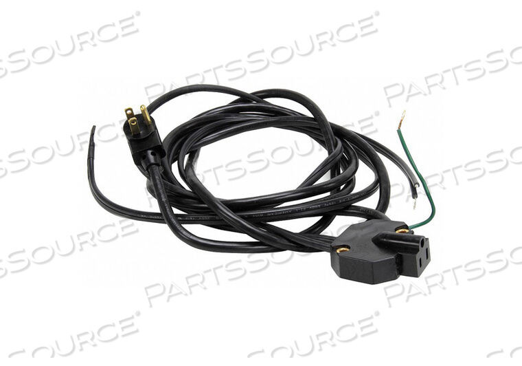 OEM#: 801704POWER CORD, 92, 5-15P, 115V 16-3 SJTWA #3 WIRE HA by True Food Service Equipment
