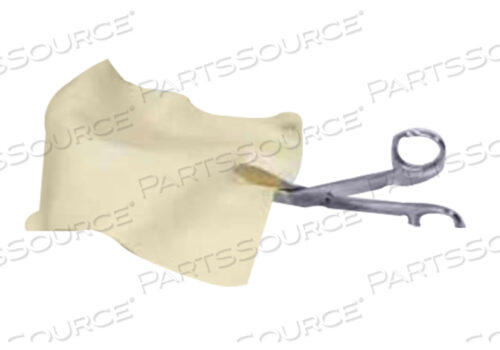 LATEX FREE SCISSOR TEST SQUARES 5 X 5 X GREEN